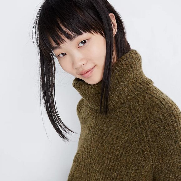 Madewell Mercer Turtleneck Sweater in Coziest Yarn - Picture 3 of 6